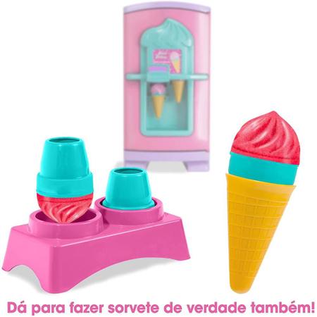 Brinquedo Infantil Geladeira Divertida Gela Sorvetinho Menina Sweet Fantasy  Faz Sorvete de Verdade +3 anos Cardoso Toys - Geladeira de Brinquedo -  Magazine Luiza