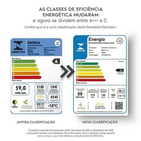 Imagem de Geladeira Electrolux Frost Free 454L Efficient Inverse Cor Inox (DB53X)