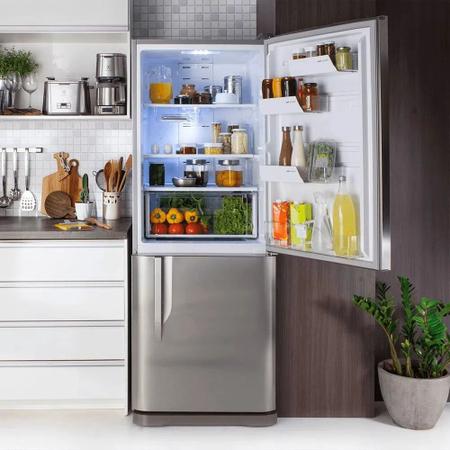 Imagem de Geladeira Electrolux Frost Free 454L Efficient Inverse Cor Inox (DB53X)