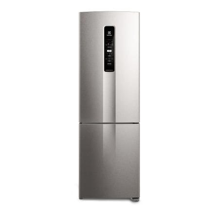 Imagem de Geladeira Electrolux Frost Free Inverter 400L AutoSense Inverse Cor Inox Look (IB45S)