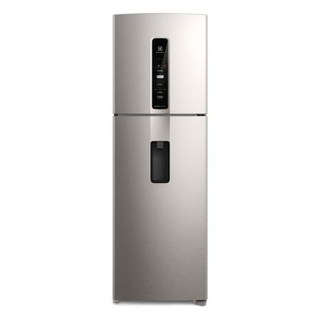 Imagem de Geladeira Electrolux Frost Free Inverter 409L Água na Porta AutoSense cor Inox Look (IW45S)