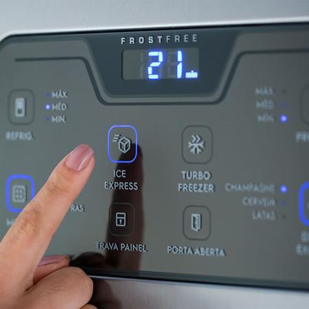 Imagem de Geladeira Electrolux Frost Free Inverter 454L Efficient Inverse Cor Inox (IB53X)