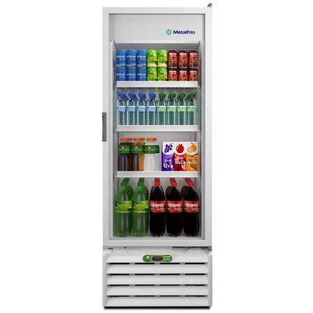 Imagem de Geladeira Expositor Vertical VB40RL Refrigerador Conservador Branco R290 398L - Metalfrio