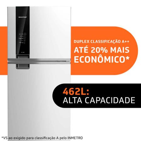 Imagem de Geladeira Frost Free Duplex 2 Portas BRM55BB 462L Brastemp