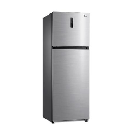 Imagem de Geladeira Frost Free Duplex 347L Slim cor Inox Midea