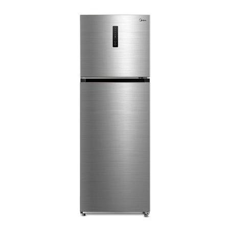 Imagem de Geladeira Frost Free Duplex 347L Slim cor Inox Midea