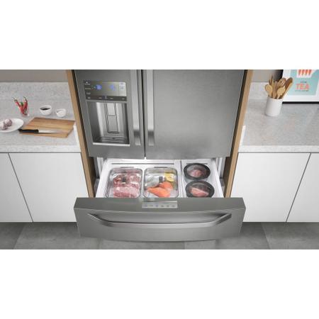 Imagem de Geladeira Frost Free Electrolux 540 Litros 3 Portas Inverse Inverter Inox (DM90X)