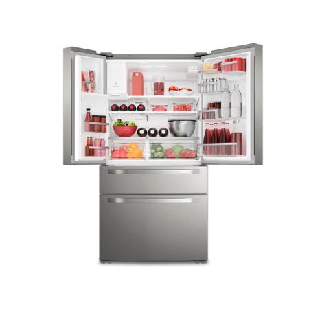 Imagem de Geladeira Frost Free Electrolux 540 Litros 3 Portas Inverse Inverter Inox (DM90X)