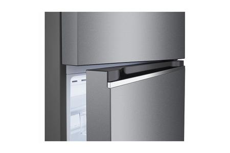 Imagem de Geladeira LG Frost Free Inverter 395L Duplex 110v Cor Inox Look (GN-B392PLM)