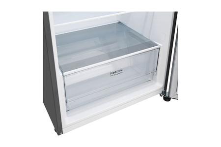 Imagem de Geladeira LG Frost Free Inverter 395L Duplex 110v Cor Inox Look (GN-B392PLM)