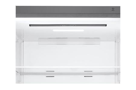 Imagem de Geladeira LG Inverter Bottom Freezer 451 litros 220v Platinum - GC-B569NLL2