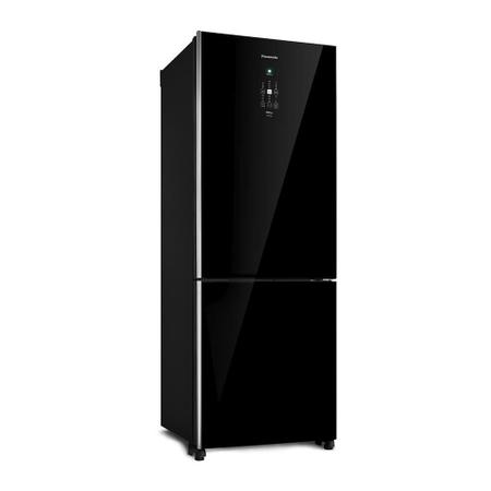 Imagem de Geladeira Panasonic  Frost Free 480L A+++ Black Glass - NR-BB71GVFB