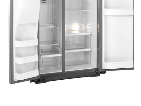 Geladeira/Refrigerador Brastemp Frost Free Inox - Side by Side 560L  Dispenser de Água BRS62 CR - Geladeira / Refrigerador Side by Side -  Magazine Luiza