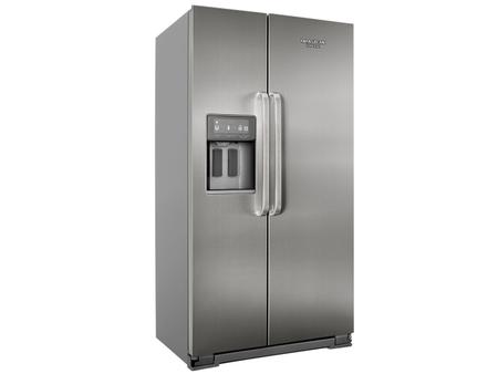 Geladeira/Refrigerador Brastemp Inox Side by Side - 539L c/ Dispenser de  Água Gourmand BRS75 - Geladeira / Refrigerador Side by Side - Magazine Luiza