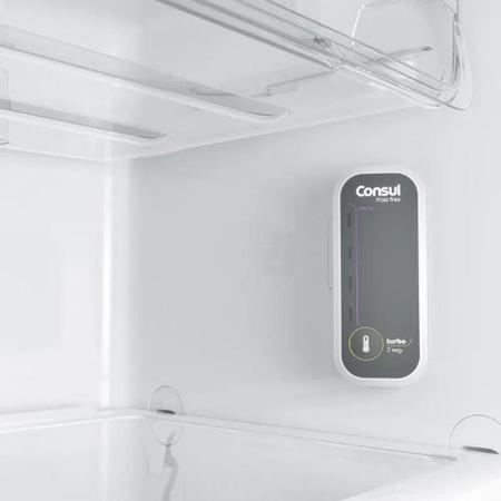 Imagem de Geladeira / Refrigerador Consul Frost Free Duplex CRM39AK, 340 Litros, Evox