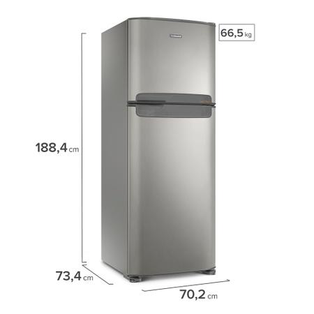 Imagem de Geladeira/Refrigerador Continental Frost Free Duplex Prata 472 Litros (TC56S)