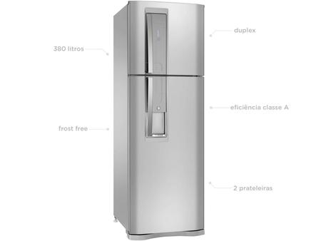 Imagem de Geladeira/Refrigerador Electrolux Frost Free Inox