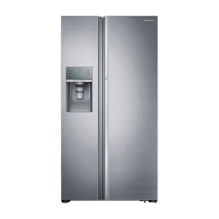 Imagem de Geladeira / Refrigerador Samsung Inox Side by Side 765L Dispenser de Água Food Show Case RH77H90507H