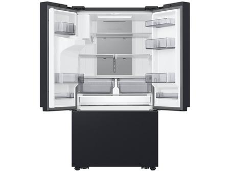 Imagem de Geladeira/Refrigerador Samsung Smart Frost Free Inox French Door Preto 564L com Dispenser de Água e Gelo RF27CG591