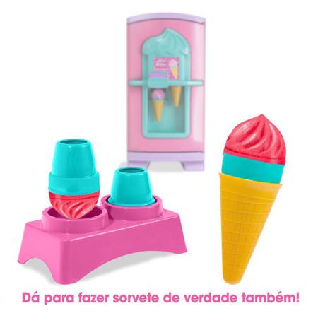 Geladeira Sweet Fantasy Sai Sorvete De Verdade Com Acessórios