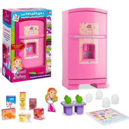 Imagem de Geladeira Sweet Fantasy Sonho De Menina - Cardoso Toys