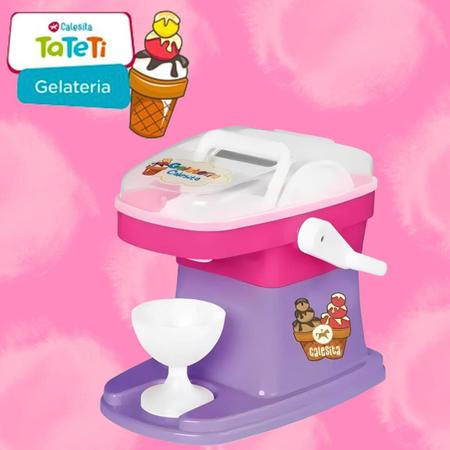 Imagem de Gelateria Infantil Máquina De Fazer Sorvete De Verdade Máquininha Sorvetinho Brinquedos Tateti