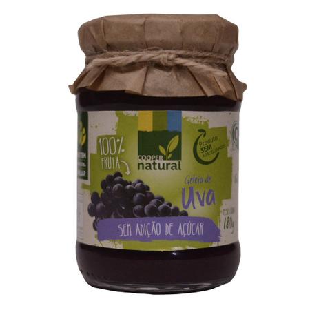 Geleia de uva natural - Fácil, Receita