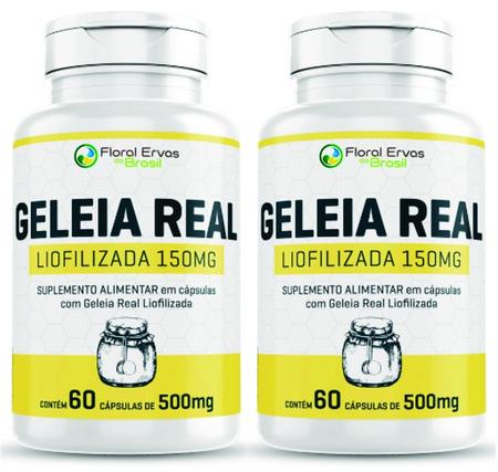 Imagem de Geleia Real Liofilizada 150 mg  60 cápsulas 500mg