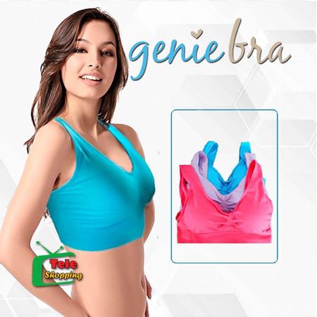 Genie Bra by Genie Sport Original Shoppstore - By Genie - Gloss e Brilho  Labial - Magazine Luiza