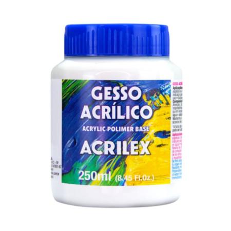 Gesso Acrílico Corfix 250ml - Toke de Arte