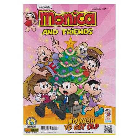 Kit 8 Gibis Mônica And Friends - Totalmente Em Inglês