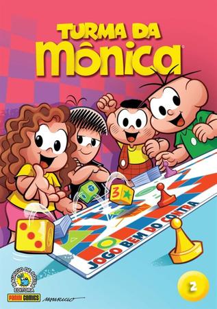 Jogos Coluna- Turma da Mônica (1990) – propagandas de gibi