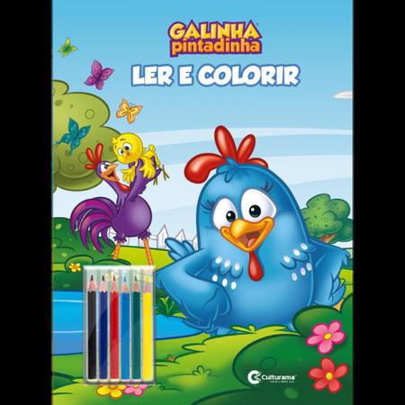 64 desenhos da Galinha Pintadinha para colorir