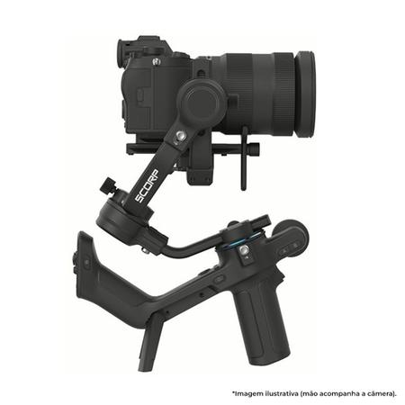 Imagem de Gimbal Estabilizador Para Câmera Profissional Sony Canon Nikon Dslr 2.5kg Feiyutech Scorp-c