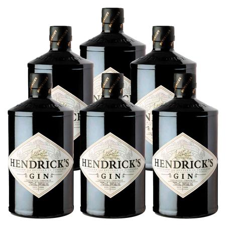 Gin Escocês Hendrick's Dry 750ml 6 Unidades Imagem de Gin Escocês Hendrick's Dry 750ml 6 Unidades