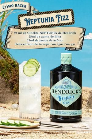 Gin Hendrick's Neptunia Escocês 750ml - Edição Limitada - HENDRICKS Imagem de Gin Hendrick's Neptunia Escocês 750ml - Edição Limitada