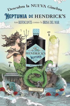 Gin Hendrick'S Neptunia Escocês 750Ml - - Hendricks Imagem de Gin Hendrick'S Neptunia Escocês 750Ml -