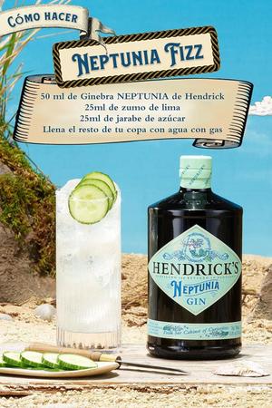 Gin Hendrick'S Neptunia Escocês 750Ml - - Hendricks Imagem de Gin Hendrick'S Neptunia Escocês 750Ml -