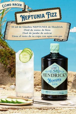 Gin Hendrick'S Neptunia Escocês 750Ml - - Hendricks Imagem de Gin Hendrick'S Neptunia Escocês 750Ml -