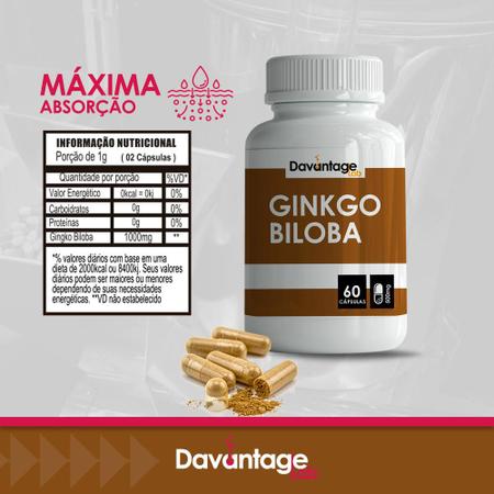 Imagem de Ginkgo Biloba - O VERDADEIRO - Davantage Lab