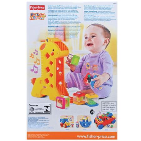 Imagem de Girafa E Blocos Fisher-price Pick A Blocks B4253