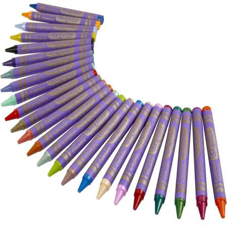 Giz de cera 24 cores crayola