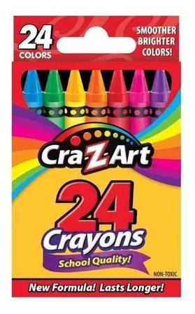 Giz de cera 24 cores crayola