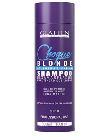 Imagem de Glatten Choque Blond Shampoo 300 ml
