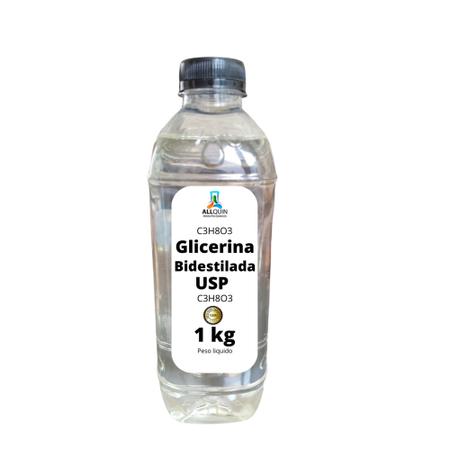 Glicerina Vegetal Bidestilada 1KG