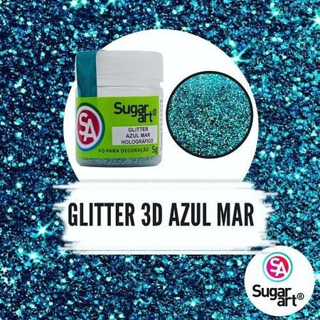 Imagem de Glitter Brilho Comestível Sugar Art Decoração Bolos e Doces Pó Decorativo Alimentício