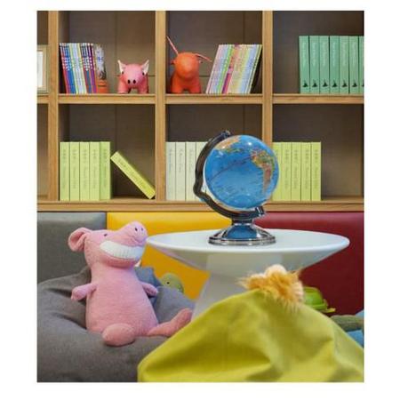 globo decorativo terrestre cofre - bc Imagem de globo decorativo terrestre cofre