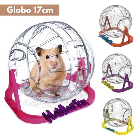 Imagem de Globo Hamster Ball Plast Pet Tamanho M 17cm
