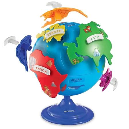 Globo quebra-cabeca - puzzle globe 3a+ - learning resources Imagem de Globo quebra-cabeca - puzzle globe 3a+ - learning resources