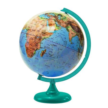 Imagem de Globo Terrestre Decorativo 30cm - Galilei - Base Verde